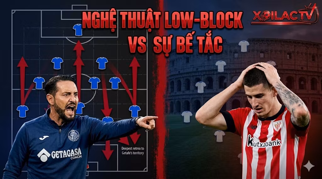 Nhận định chiến thuật Getafe vs Athletic Bilbao vòng 30 La Liga: Nghệ thuật phòng ngự low-block của HLV Bordalas đối mặt sự bế tắc trên hàng công Bilbao.